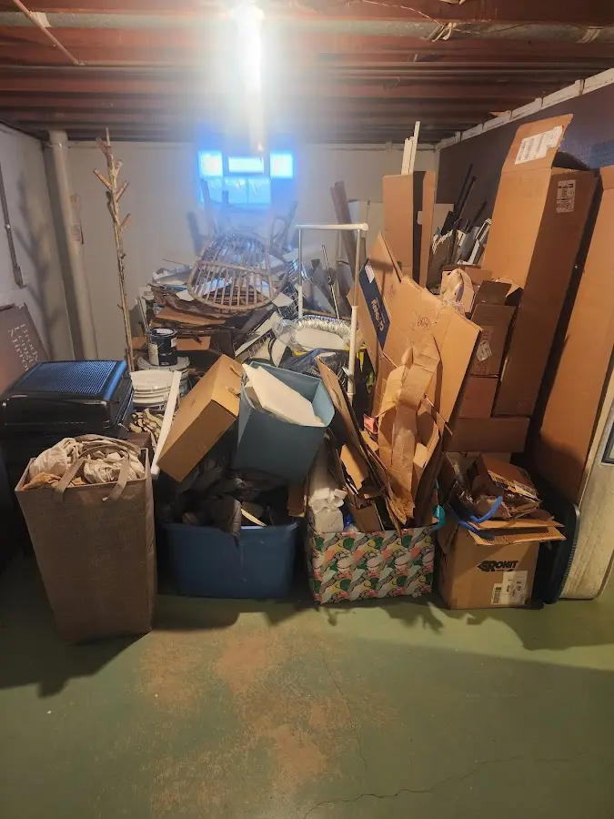 Roll-off dumpster container at job site for Yard Waste Dumpster Rental in Lake Mary